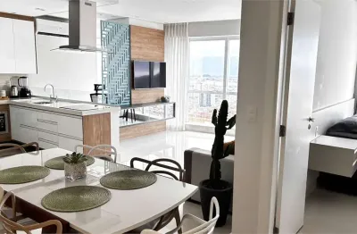 Apartamento com 1 quarto à venda na Rua Guaiaó, 68, Aparecida, Santos