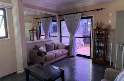 Cobertura com 1 quarto à venda na Avenida Doutor Bernardino de Campos, Pompéia, Santos