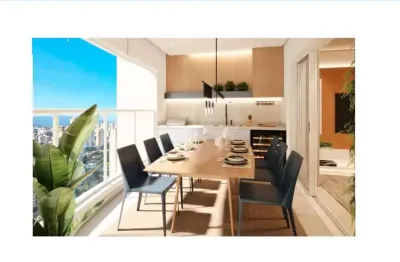 Apartamento com 2 quartos à venda na Avenida Rei Alberto I, Ponta da Praia, Santos