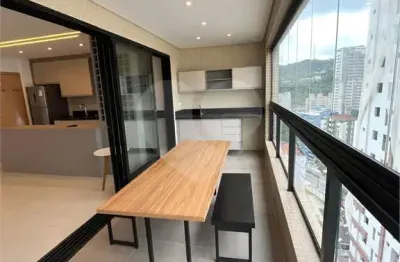 Apartamento com 2 quartos à venda na Avenida Barão de Penedo, José Menino, Santos