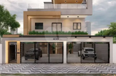 Casa em condomínio fechado com 4 quartos à venda na Rua Antilhas, Guilhermina, Praia Grande