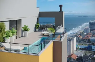 Apartamento em construção com 2 suites no centro de barra velha