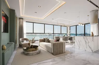 Apartamento estilo neoclássico com 3 quartos em balneário piçarras