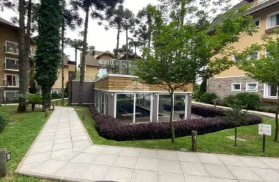 Apartamento 02quartos/dormitórios, 02vagas/box no residencial casa de pedra em gramado!