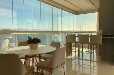 Apartamento com 4 suítes e 3 vagas de garagem, em itapema pronto e mobiliado, perto do mar