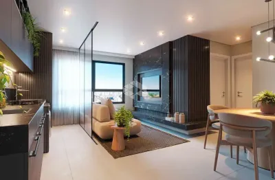 Apartamento de 2 dormitórios e uma vaga de garagem,