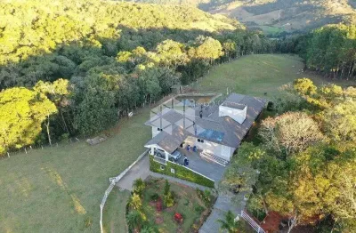 Lindo sítio com 40.000m2, casa com 260m2, rio bonito, taquaras, rancho queimado, sc