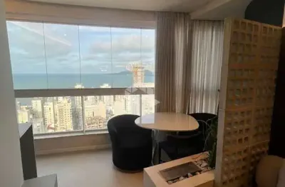 Apartamento com três suites vista mar mobiliado na meia praia/itapema sc