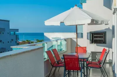 Duplex à venda em mariscal, bombinhas, com 3 suítes e vista para o mar