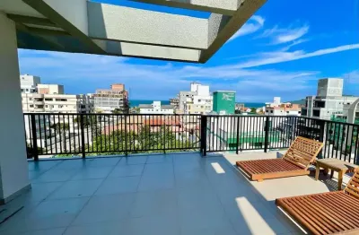 Cobertura duplex com 4 suites no canto grande em bombinhas sc