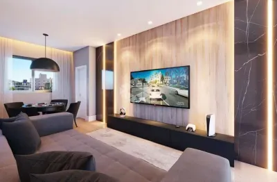 Apartamento com tres quartos e vista mar no canto grande em bombinhas sc