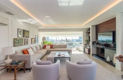 Apartamento 3 suítes com infraestrutura e 3 vagas no três figueiras