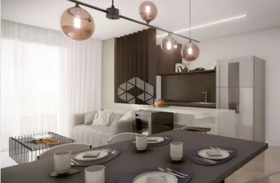Apartamento de 02 dormitórios com suíte e sacada e churrasqueira na planta  à venda em camobi santa maria