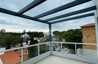 Apartamento 02 dormitórios com suíte e sacada com churrasqueira à venda na planta no bairro lourdes em santa maria