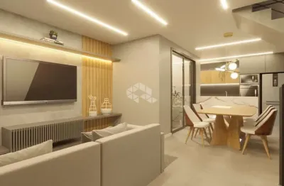 Casa em construção com 03 quartos e 01 suíte  no terras de santorini em santa maria