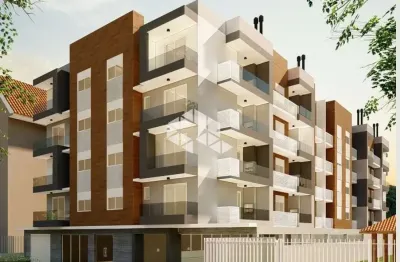 Apartamento de 01 dormitório com sacada e churrasqueira na planta  à venda em camobi santa maria