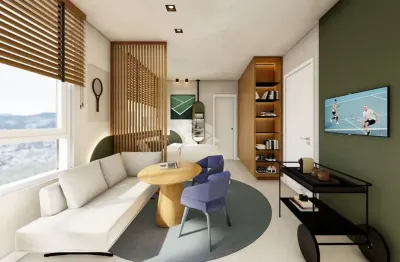 Apartamento estilo studio novo à venda em camobi, santa maria