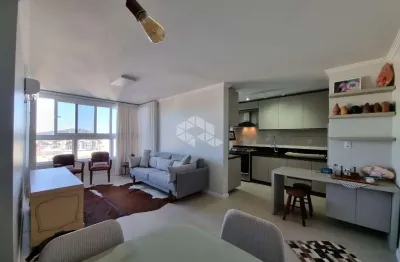 Apartamento semi-mobiliado à venda com 2 quartos, suíte no bairro dores em santa maria