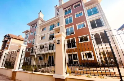 A venda apartamento de 1 dormitorio sendo uma suíte mais lavabo, localizado no residencial winter garden em canela.