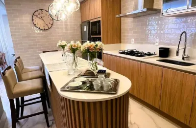 A venda apartamento de 1 dormitório, sacada com churrasqueira, localizado em nova petrópolis.