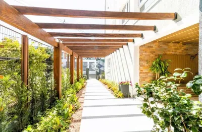 A venda apartamento de 1 dormitorio .ais lavabo, localizado no residencial petúnia em nova petrópolis.