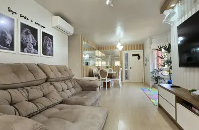 Apartamento mobiliado no centro de gramado com 2 dormitórios