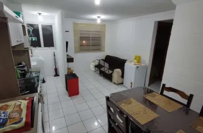 Apartamento mobiliado de dois dormitórios em canela