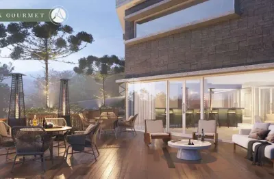 Apartamentos 3 suits localizado avenida central gramado.