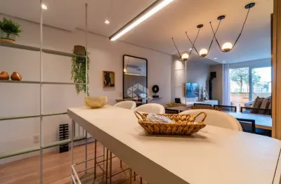 Apartamento à venda no condomínio bellagio - centro de canela com 2 suítes, lavabo e 2 vagas
