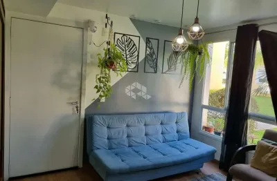 Apartamento térreo com patio, 02 quartos no bairro mato grande