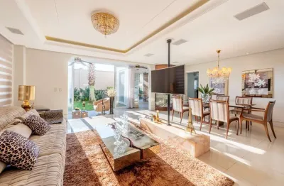 Casa de alto padrão à venda no condomínio alta vista - canoas/rs - mobiliada, 3 suítes, 4 vagas - aceita financiamento e fgts