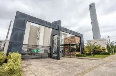Apartamento 2 dormitórios semimobiliado, igara/canoas, 1 vaga de garagem, piscina, salão de festas, próximo ulbra, aceita financiamento  e fgts