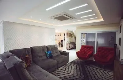 Casa/sobrado 3 suítes, 1 master com hidro e closet,  semi mobiliado, pátio com piscina. à venda no bairro igara/canoas, aceita financimanto fgts