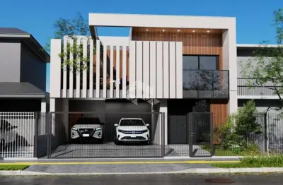 Casa em construção, 3 dormitórios, 3 suítes, 2 vagas cobertas, no bairro igara, na cidade de canoas. aceita financiamento bancário.