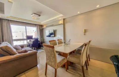 Apartamento mobiliado com 76m² ,3 dormitórios sendo 1 suíte, cozinha com churrasqueira e lavanderia,  1 vaga de garagem coberta,  ao lado da havan