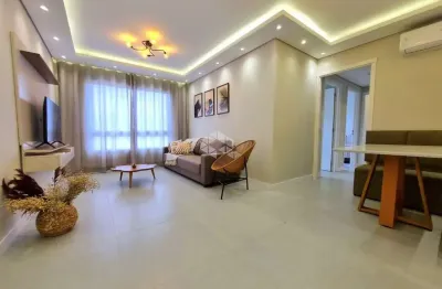Apartamento mobiliado com 76m² ,3 dormitórios sendo 1 suíte, cozinha com churrasqueira e lavanderia,  1 vaga de garagem coberta,  ao lado da havan