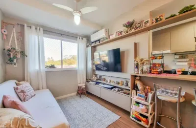 Apartamento à venda no bairro estância velha em canoas, 2 dormitórios, 1 vaga de garagem, aceita financiamento