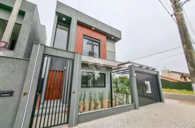 Casa sobrado nova no bairro são josé  próximo da faculdade ulbra em canoas, com 3 dormitórios sendo 1 suíte master com closet, aceita financiamento