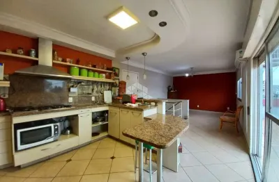Cobertura com 4 dormitórios, 3 banheiros, suíte, 2 vagas, elevador, sacada, terraço no bairro vila rosa, novo hamburgo