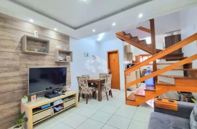 Casa sobrado semimobiliada no bairro igara em canoas, com 2 dormitórios, aceita financiamento e uso do fgts