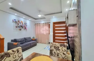 Casa sobrado semimobiliada no bairro igara em canoas, com 2 dormitórios, aceita financiamento e uso do fgts