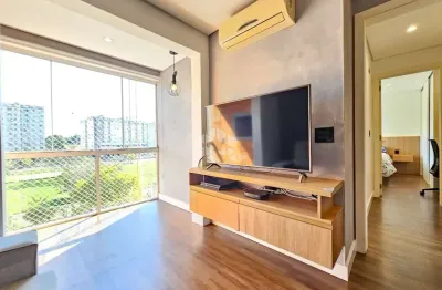 Apartamento 2 dormitórios com sacada e churrasqueira - ecoville, sarandi, porto alegre - vista livre, vaga e móveis planejados