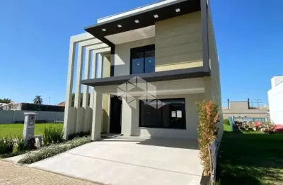 Casa sobrado de alto padrão em condomínio fechado - canoas - 3 dormitórios, 1 suíte master, 2 vagas de garagem.