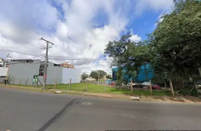 Terreno comercial de esquina com 1.250m² - av. santos ferreira, canoas. localização estratégica próxima ao hospital nossa senhora das graças.