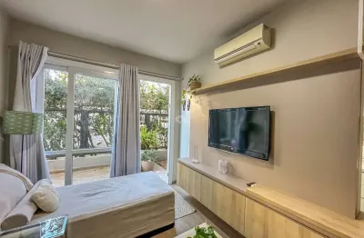 Apartamento gardem 1 dormitório, semi-mobiliado, 1 vaga de garagem no centro de canoas