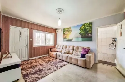 Casa com 2 dormitórios, 2 vagas, 2 banheiros, mobiliado. São José - Canoas. Aceita financiamento e FGTS.