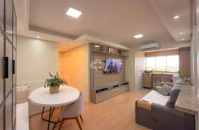 Apartamento à venda - 2 dormitórios, 1 vaga de garagem - Mobiliado - Sacada com churrasqueira - Centro de Canoas RS