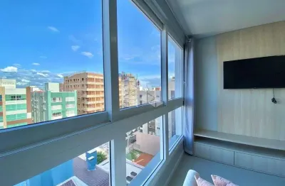 Apartamento com 2 quartos,  mobiliado, no bairro zona nova, capão da canoa/rs