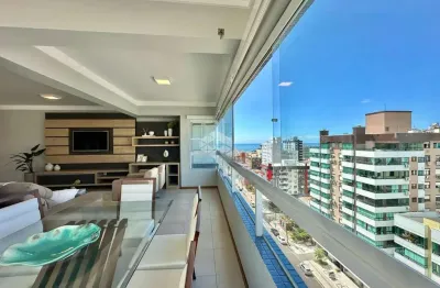 Apartamento com 3 dormitórios sendo 1 suíte  de esquina com vista liberada para o mar