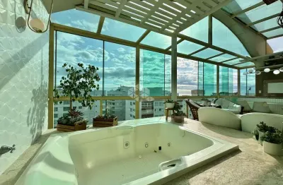 Apartamento cobertura 04 dormitórios sendo 02 suítes vista parao mar e a serra, caapão da canoa